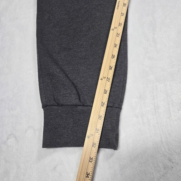 Champion Authentic Athleticwear Dark Gray Logo Sweatpants Size XL (30x32) Fleece - Picture 4 of 8